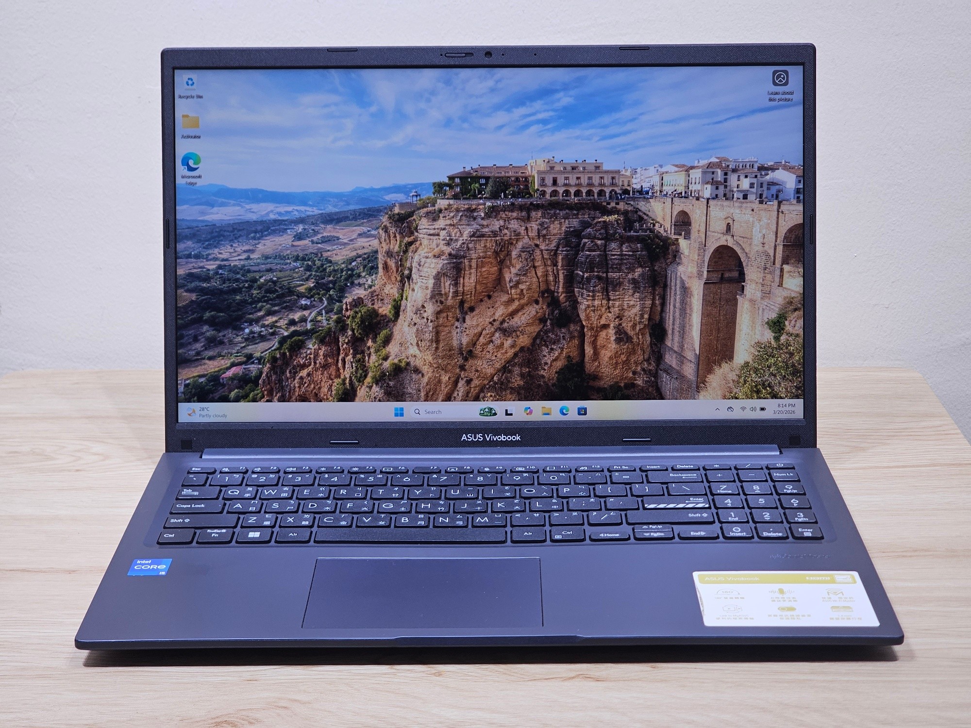 The ASUS VivoBook Go 15